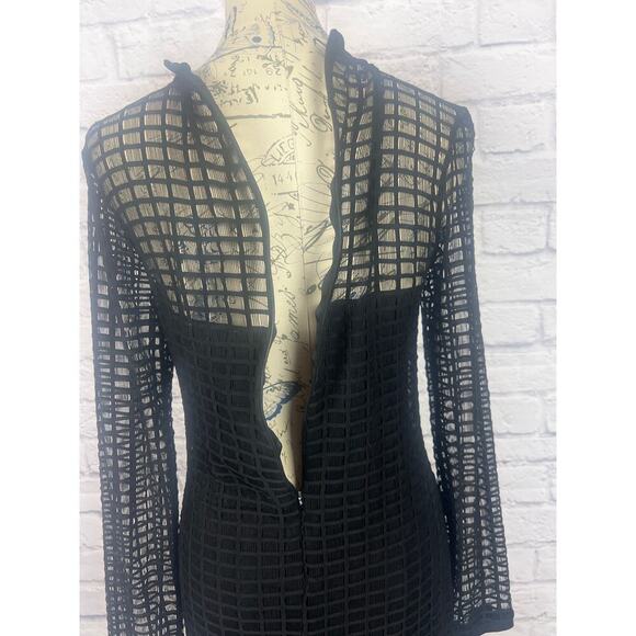 K. Jordan Black Fitted Cocktail Dress - Size Small - Picture 9 of 9